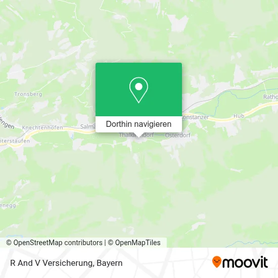 R And V Versicherung Karte