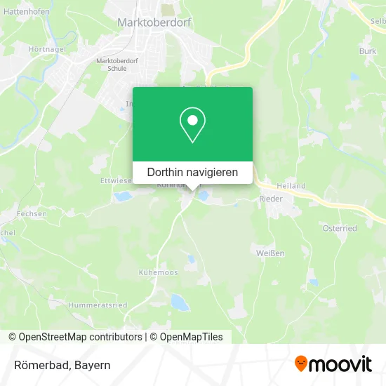 Römerbad Karte