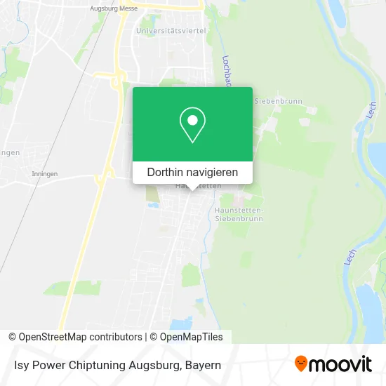 Isy Power Chiptuning Augsburg Karte