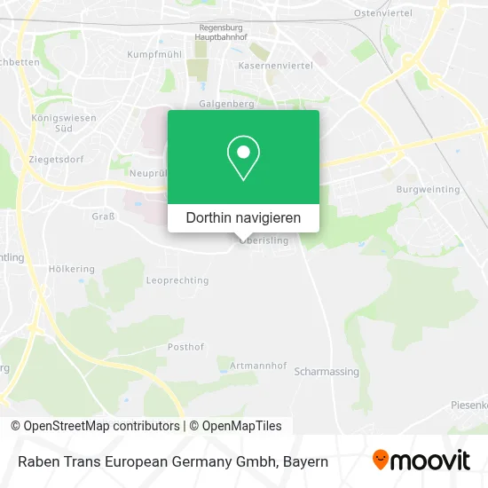 Raben Trans European Germany Gmbh Karte