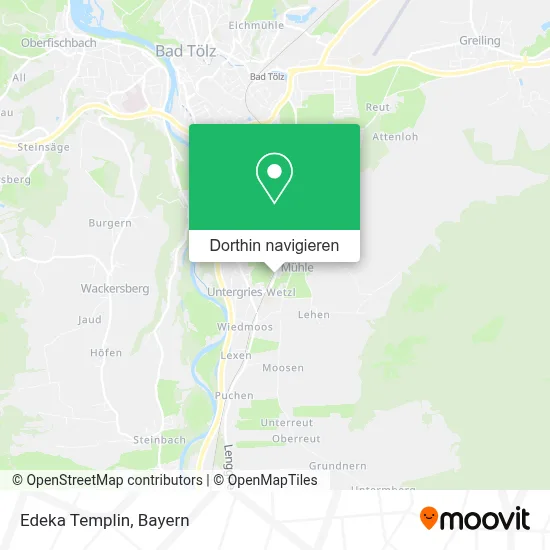 Edeka Templin Karte