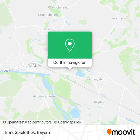 Ina's Spielothek Karte