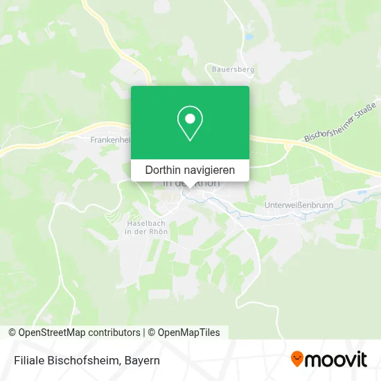 Filiale Bischofsheim Karte