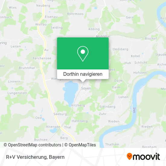 R+V Versicherung Karte