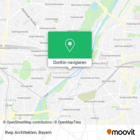 Bwp Architekten Karte
