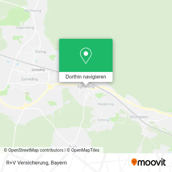 R+V Versicherung Karte