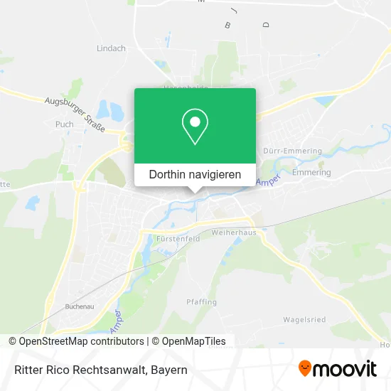 Ritter Rico Rechtsanwalt Karte