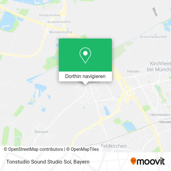 Tonstudio Sound Studio Sol Karte