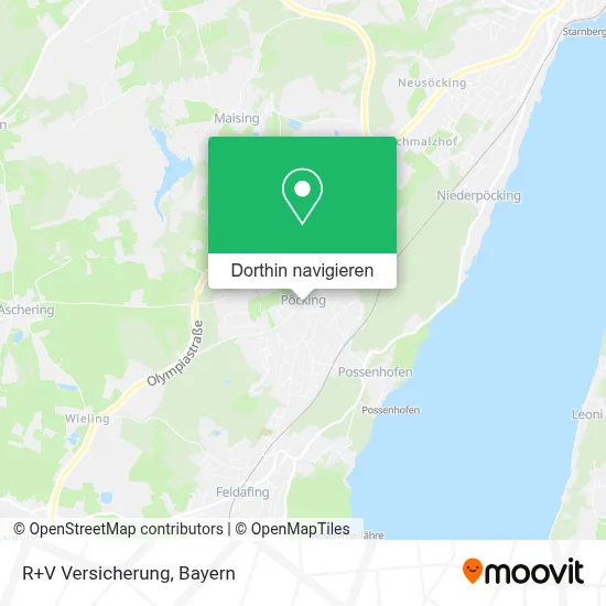 R+V Versicherung Karte