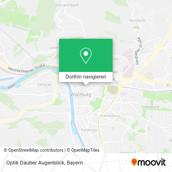 Optik Dauber Augenblick Karte