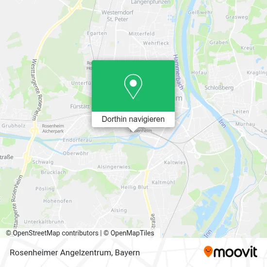 Rosenheimer Angelzentrum Karte