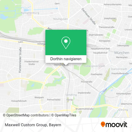 Maxwell Custom Group Karte