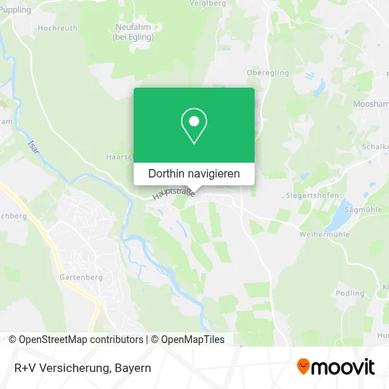 R+V Versicherung Karte