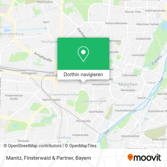 Manitz, Finsterwald & Partner Karte