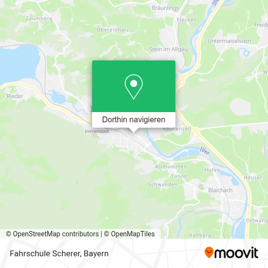 Fahrschule Scherer Karte