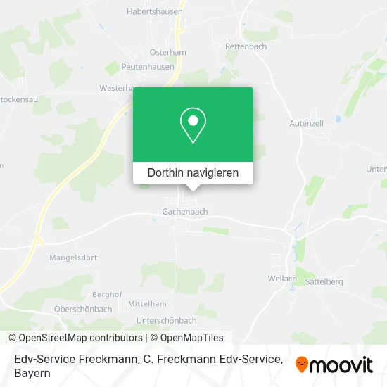 Edv-Service Freckmann, C. Freckmann Edv-Service Karte