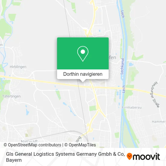 Gls General Logistics Systems Germany Gmbh & Co Karte
