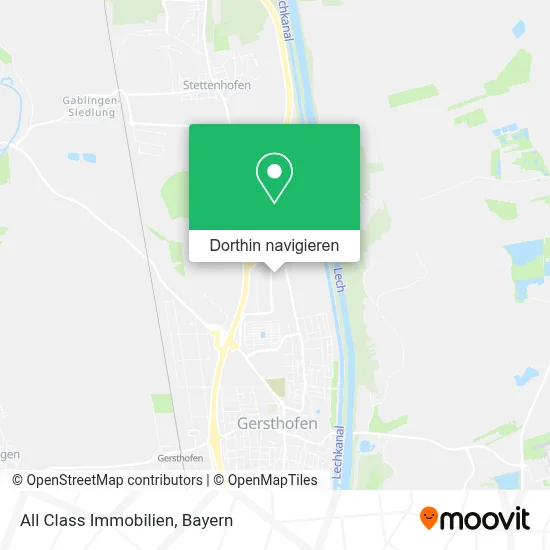 All Class Immobilien Karte