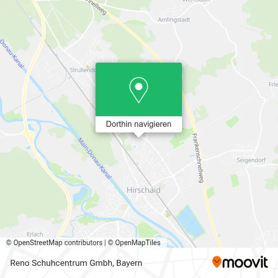 Reno Schuhcentrum Gmbh Karte