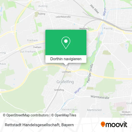 Rettstadt Handelsgesellschaft Karte