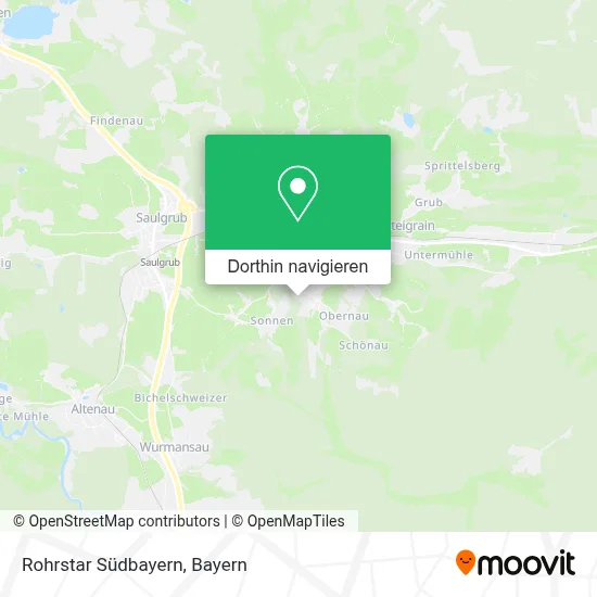 Rohrstar Südbayern Karte
