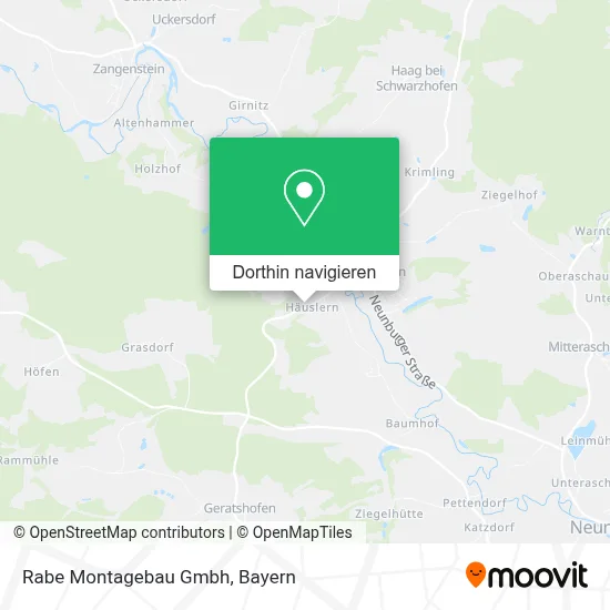 Rabe Montagebau Gmbh Karte