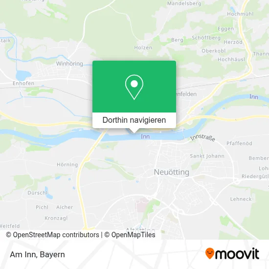 Am Inn Karte