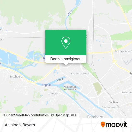 Asialoop Karte