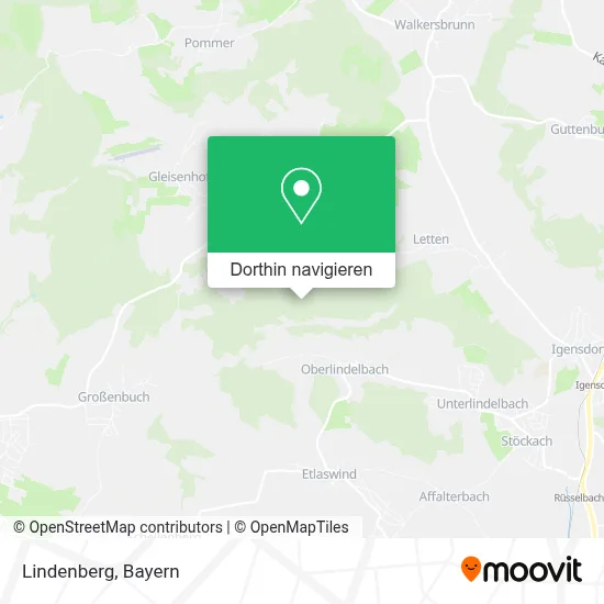 Lindenberg Karte