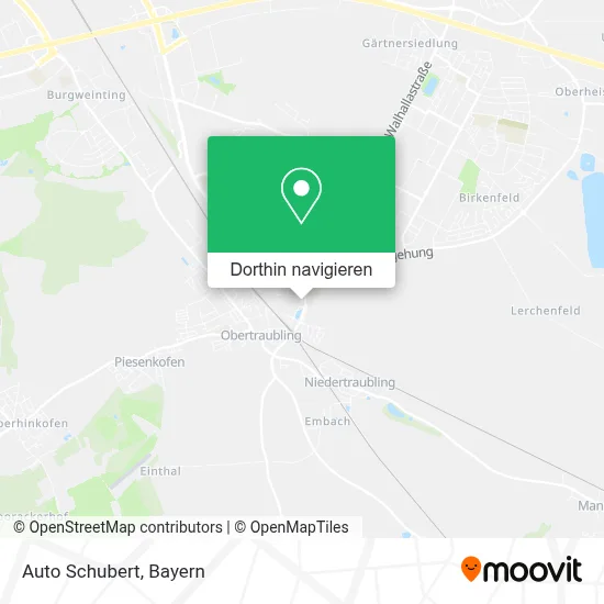 Auto Schubert Karte
