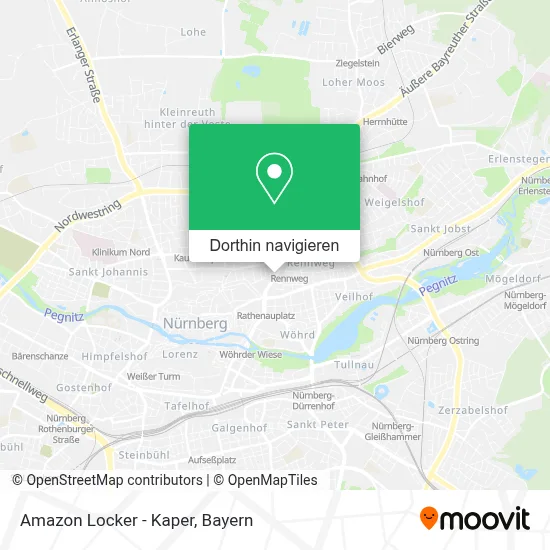 Amazon Locker - Kaper Karte