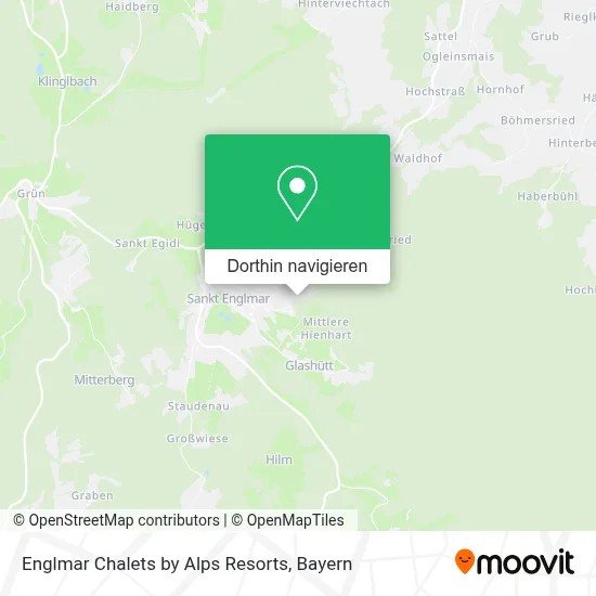 Englmar Chalets by Alps Resorts Karte
