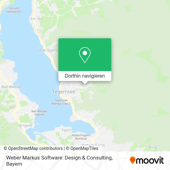 Weber Markus Software: Design & Consulting Karte
