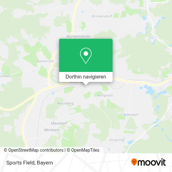 Sports Field Karte