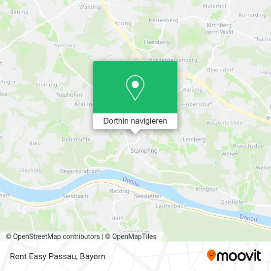 Rent Easy Passau Karte
