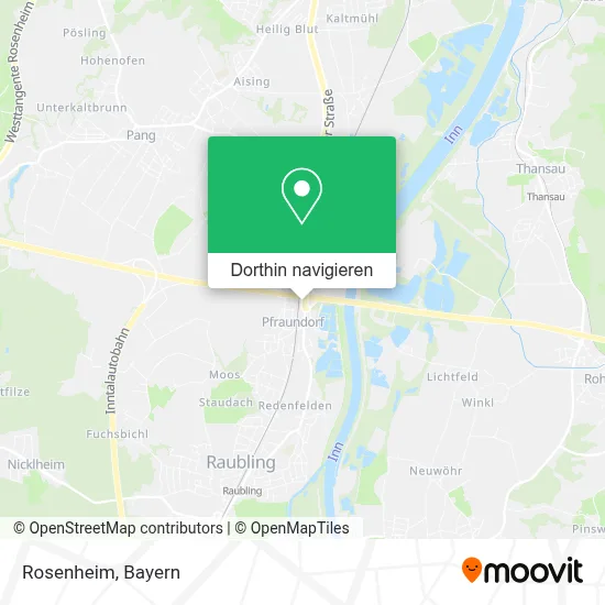 Rosenheim Karte