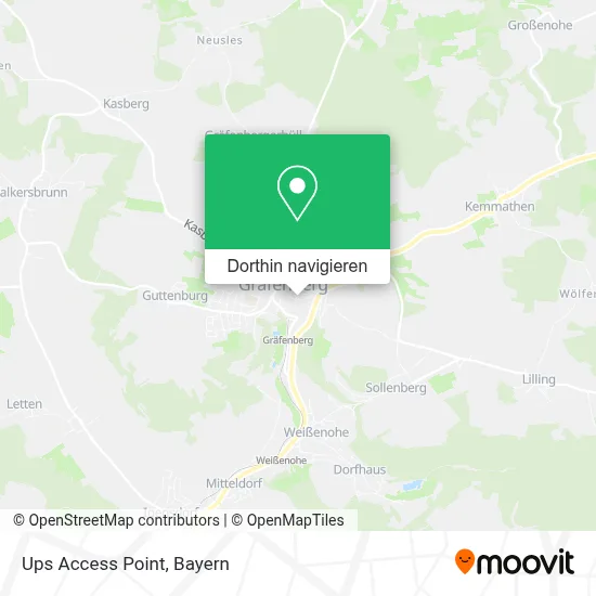 Ups Access Point Karte