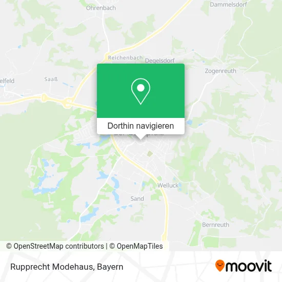 Rupprecht Modehaus Karte