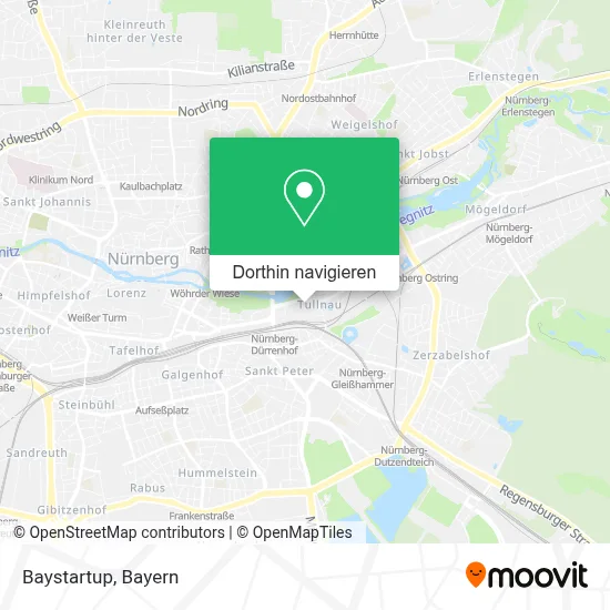 Baystartup Karte