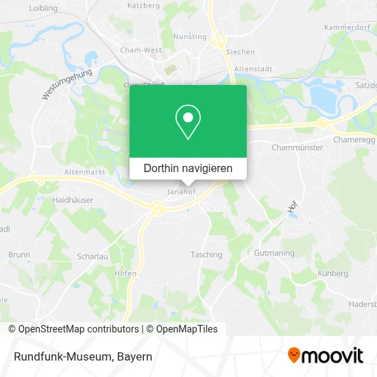 Rundfunk-Museum Karte