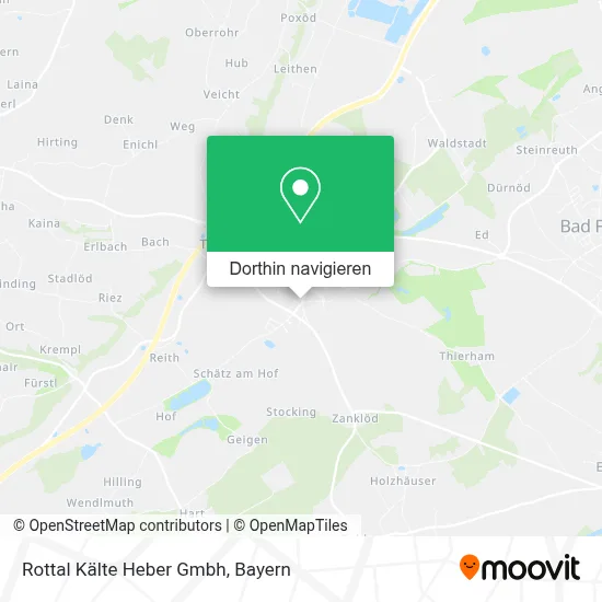 Rottal Kälte Heber Gmbh Karte