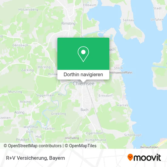 R+V Versicherung Karte