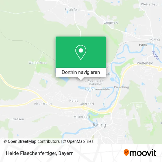 Heide Flaechenfertiger Karte