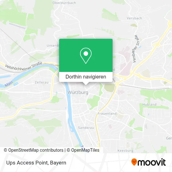 Ups Access Point Karte