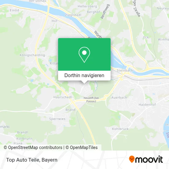 Top Auto Teile Karte