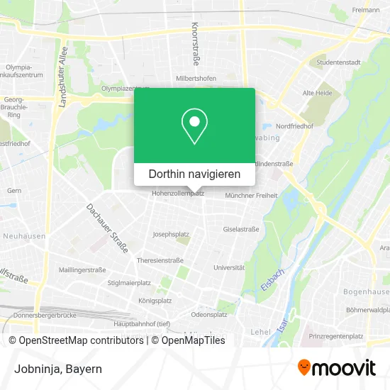 Jobninja Karte
