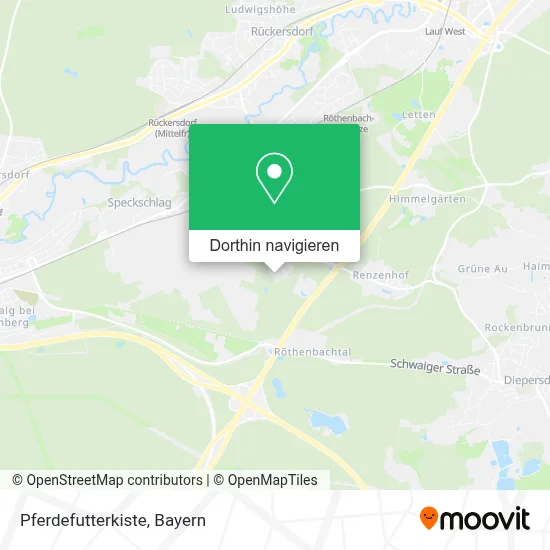 Pferdefutterkiste Karte