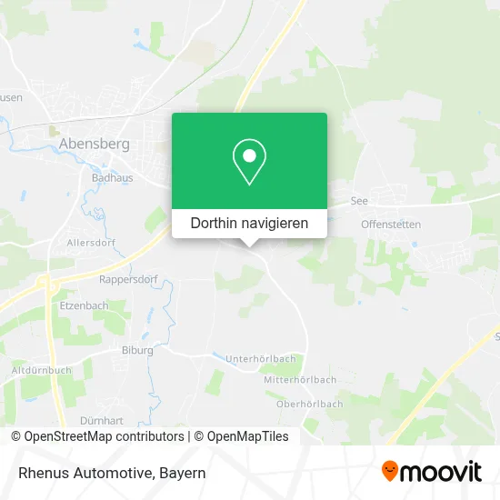 Rhenus Automotive Karte
