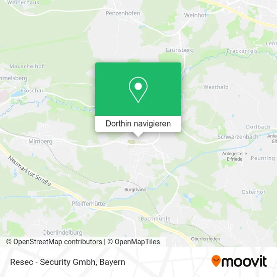 Resec -  Security Gmbh Karte
