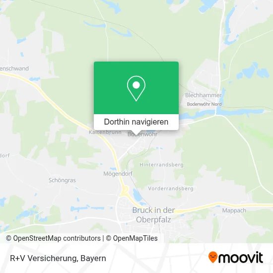 R+V Versicherung Karte